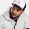 black & white trucker cap black & white trucker cap
