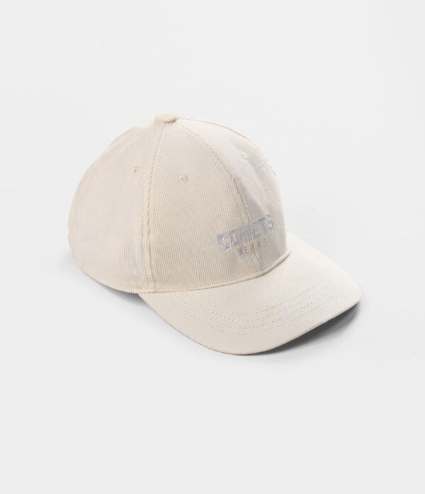 off white corduroy cap off white corduroy cap