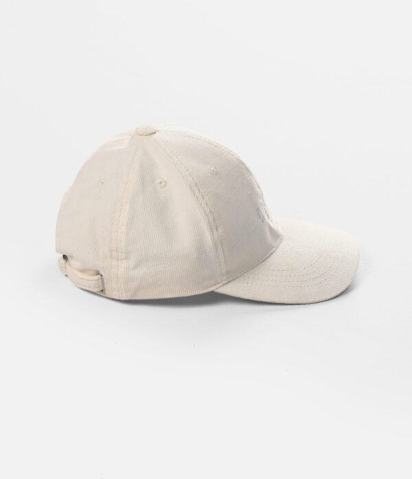 off white corduroy cap off white corduroy cap