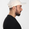 off white corduroy cap off white corduroy cap