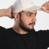 off white corduroy cap off white corduroy cap