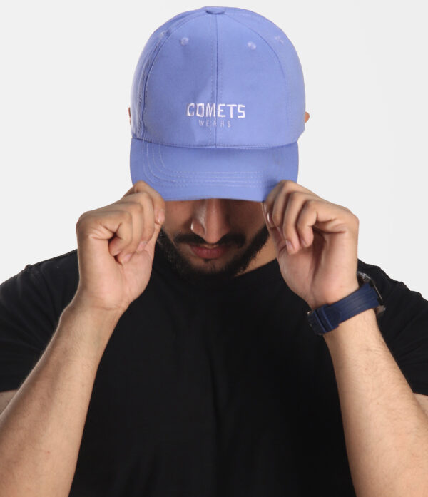 cold purple baseball cap