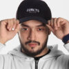 black baseball cap black baseball cap