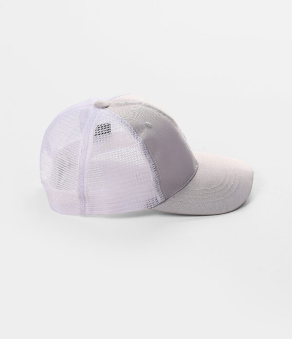 grey & white trucker cap grey & white trucker cap